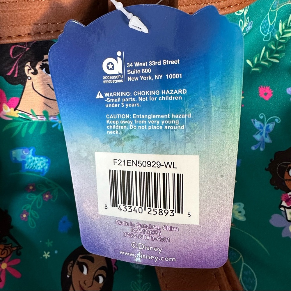 Disney Encanto Fast Forward Mini Backpack: NWT - Picture 7 of 12